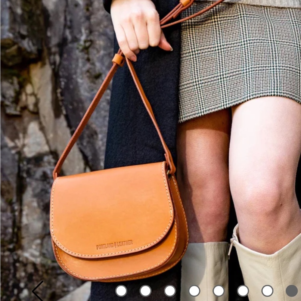 Portland Leather Saddle bag